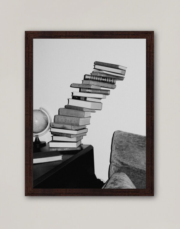 Books Photo Print Frame