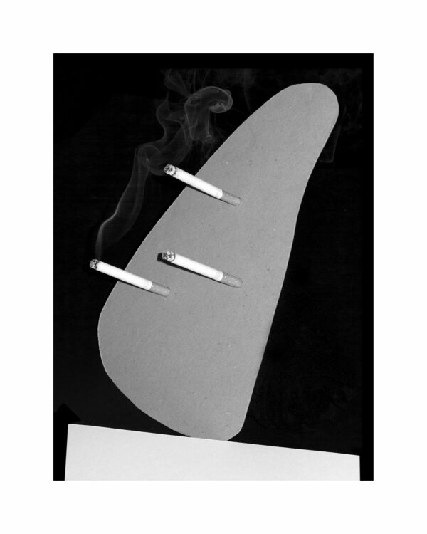 Smoking Lung Print